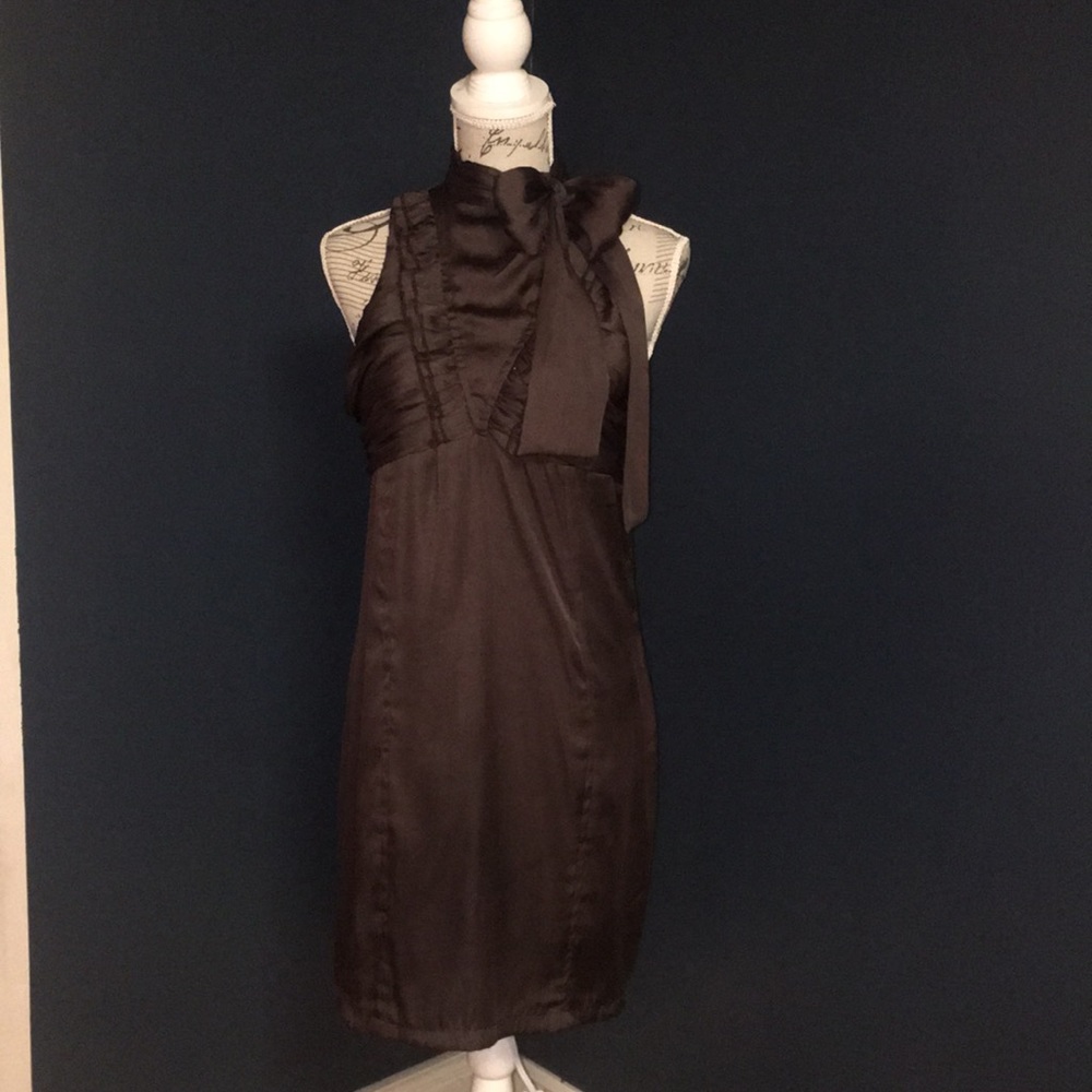Chocolate Brown Cocktail Dress